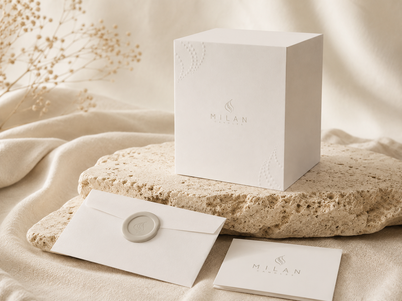 Milan Candles numbered Chapter selected for corporate gifting